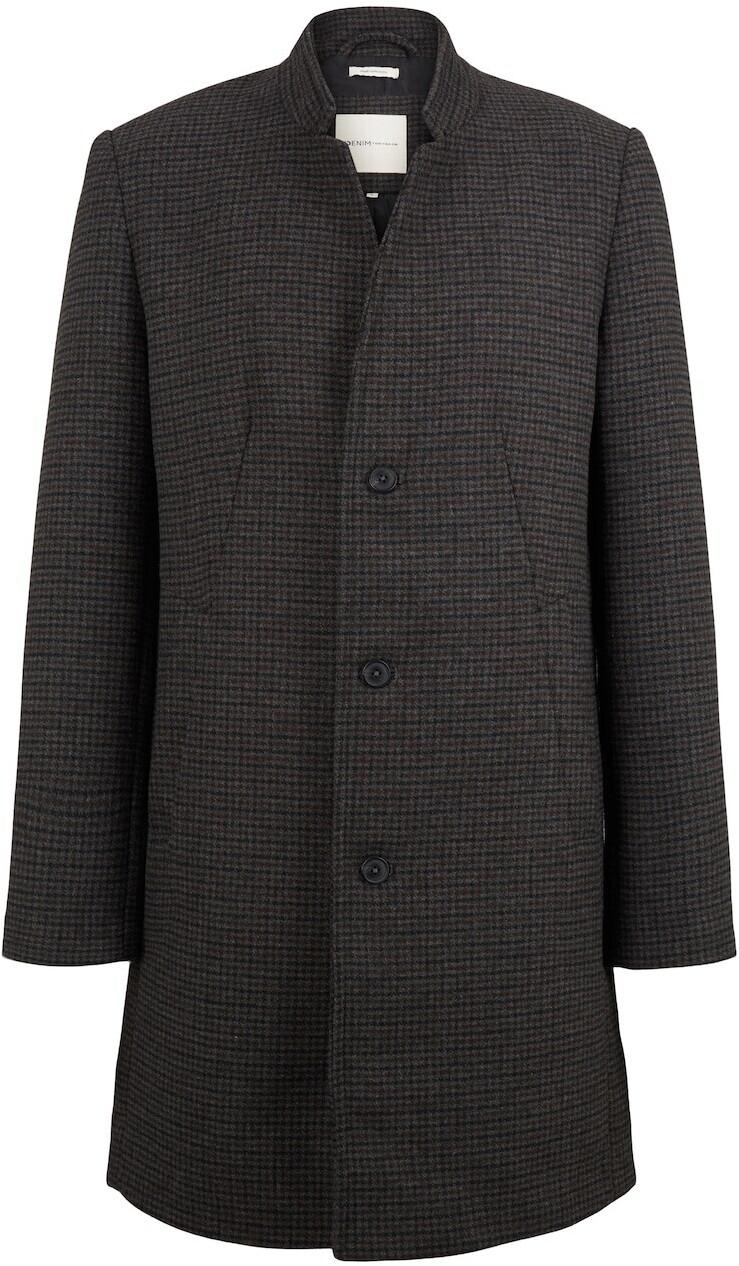 

Пальто Tom Tailor Denim Wollmantel (1032440) серо-коричнево-нави мини в клетку XXL