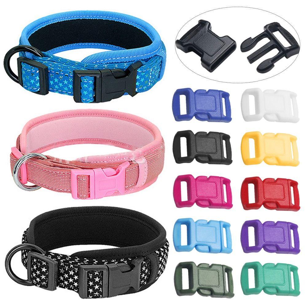 4pcs 10mm Curved Buckle Lock Plastic Side Release Buckles Adjustable Safety Buckles  Outdoor Tool