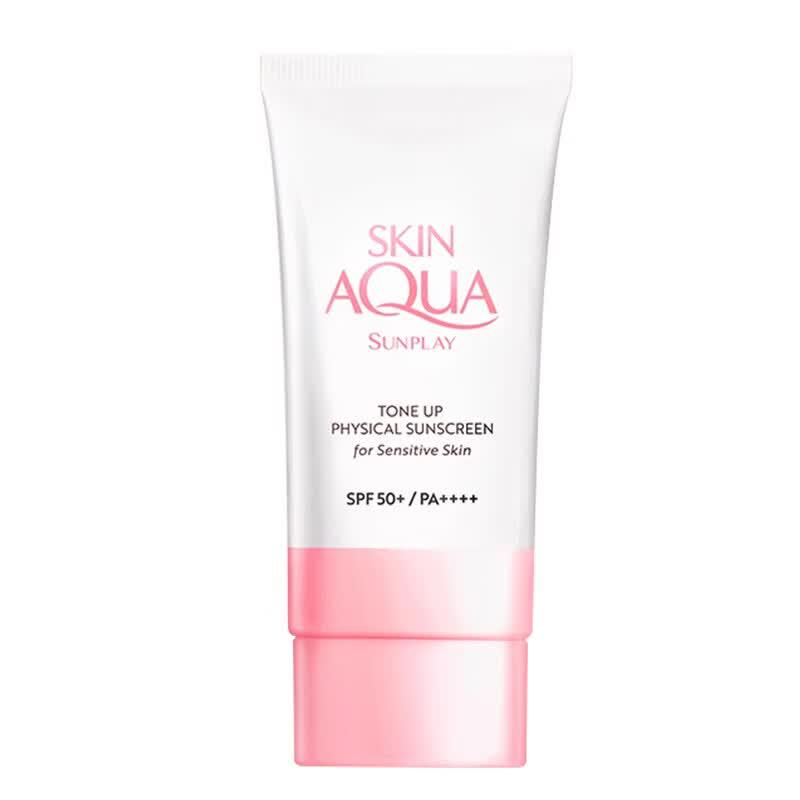 Mentholatum Sunplay Skin Aqua Soothing Physical Tinted Sunscreen Milk 50ml