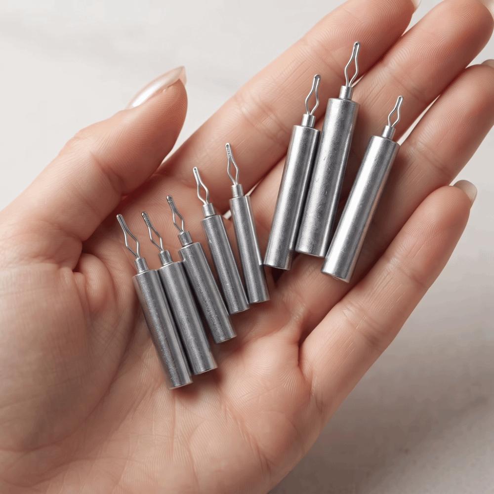 Anti-Hanging Drop Shot Weights Slide Fishing Lead Fishing Skinny Sinkers Freshwater Fishing