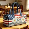 3D-Printed Quilted Cotton Women's Travel Yoga Handbag