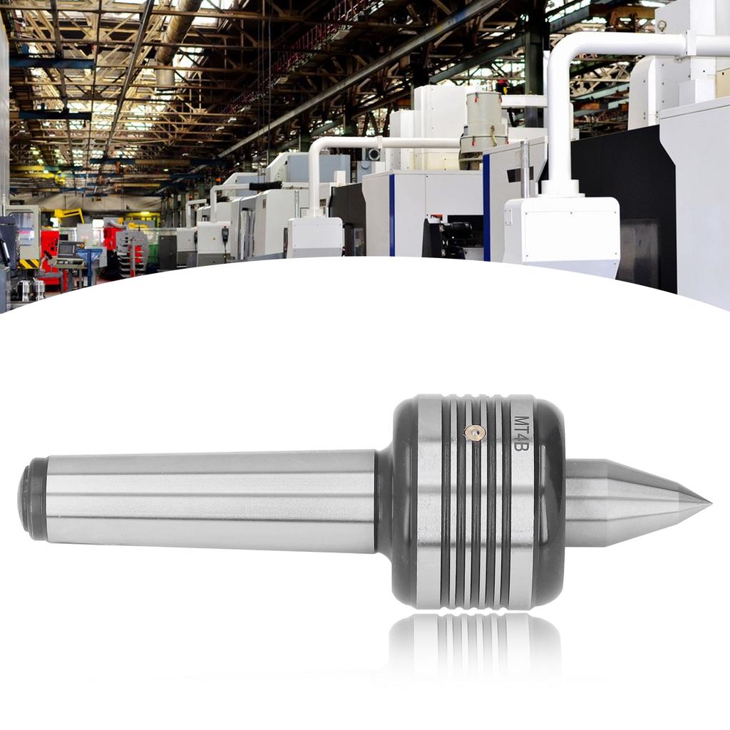 Heavy Duty Lathe Live Tailstock Center Bearing High Carbon Steel Turning Rolling Center