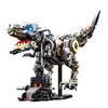 Mechanical Dinosaur Mantis Whale Shark Horse Building Blocks MOC Animal World Set With Light Bricks Kids STEM Toys Kids Gifts