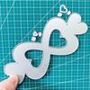 Love Sweet Candy Box Metal Die Cut, DIY Scrapbooking Embossing Stencil, Handmade Greeting Card Making Metal Cutting Dies, Gift Card Making Tools