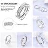 Shine Zircon Ring Copper Metal Authentic Original Stone Multi Layer Simple Infinitely Wide Rings Designed For Women FineJewelry Wedding Party Perfect
