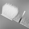 1Meter/Lot 10-15Cm Ostrich Feather Fringe Trim For Crafts Plumas Ribbon For Needlework And Handicrafts Feather Dress Accessories