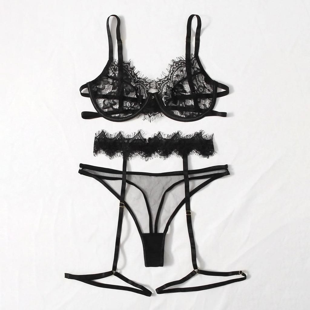 New Sexy Fashion Lace Lingerie Underwear Sleepwear G-string Pajamas Garter