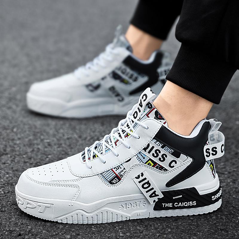 

Мужская обувь 2025 года, весна, новая молодежная дышащая нишевая тенденция, универсальная повседневная обувь для досок, увеличивающая внутреннюю высоту, спортивная обувь для прилива 45