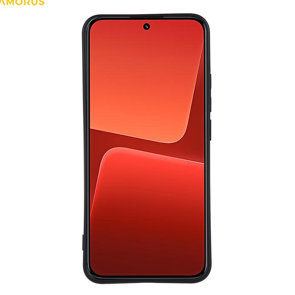 For Xiaomi 13 Case Precise Cutouts TPU Fiber Lining Shockproof Phone Cover