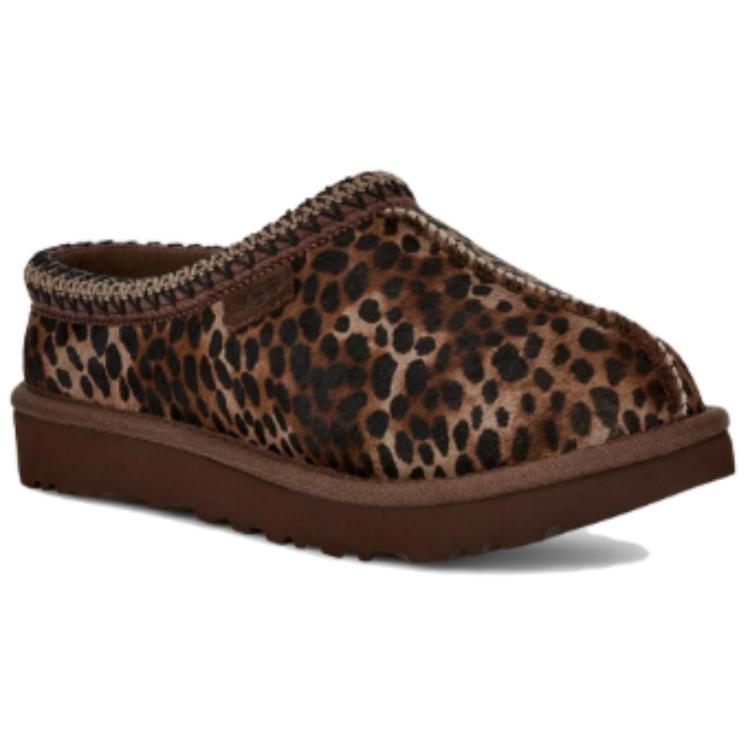 UGG Tasman Caspian Hausschuh Burnt Cedar Gepard Damen Sneaker Braun 1158350-BCDR