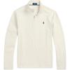 Polo Jacquard Embroidered Long Sleeve Polo Shirt Men Tops Beige 710964531-005