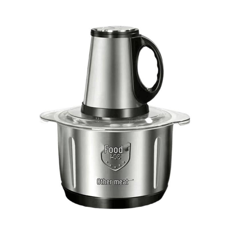 Electric Meat Grinder & Food Processor: Dough Mixer, Mincer, Dumpling Filler, Chili Powder Grinder - Free Shipping