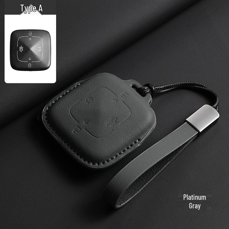 Zeekr 001 & X Smart Key Case: Cross-border Original Car Color Key Pouch & Car Accessories Buckle