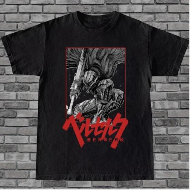 Футболка Берсерк Аниме - Графическая футболка Манга Берсерк L