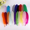 50Pcsdiy Goose Feather Hard Big Floating Feathers Wedding Children Handmade Decorative Materials Dream Catcher Feathers