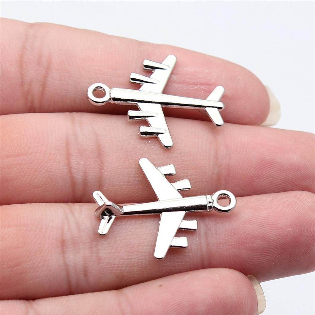 Charms Airplane Ship Pendants Minimalist Jewelry Components QC001