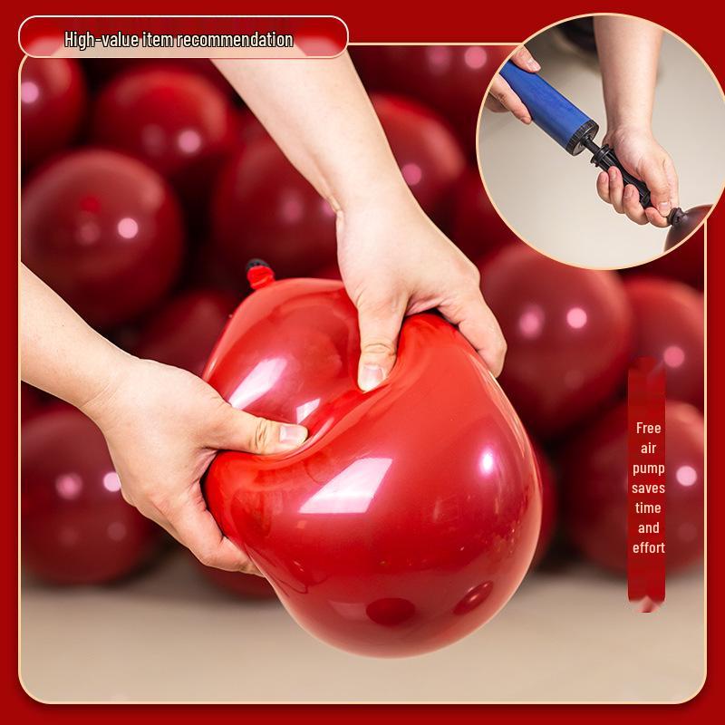 Rustic Wedding Balloon & Venue Decoration Set: Bridal Chamber Supplies & Reception Guidance