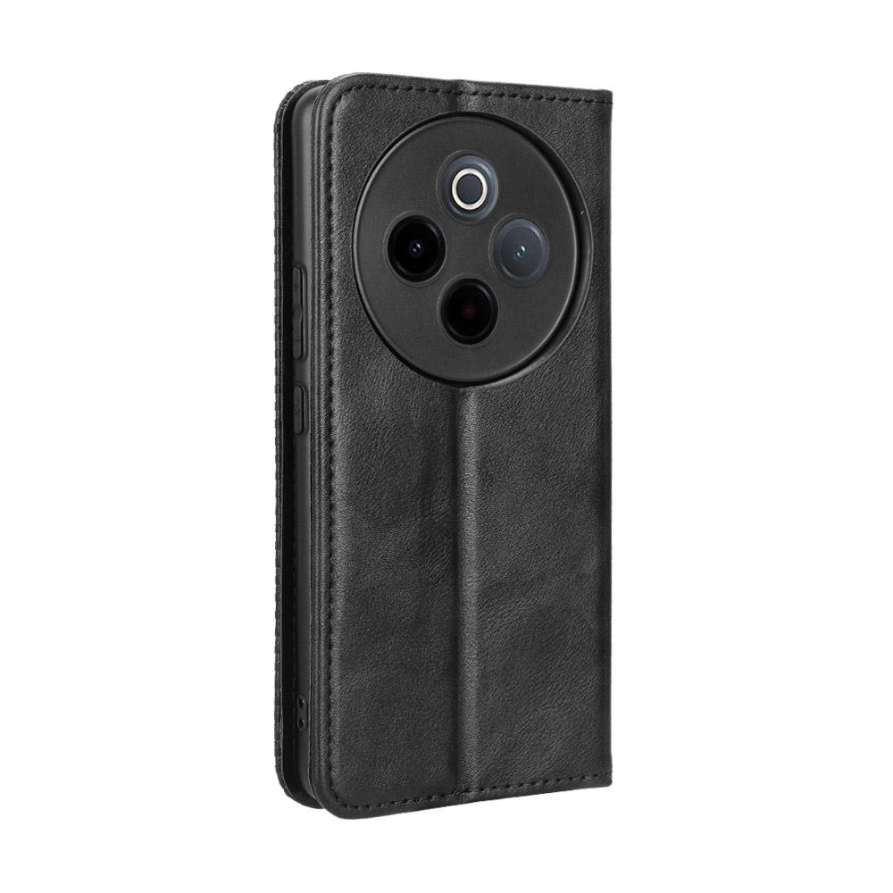 For Vivo Y300 Pro 5G/vivo Y300 Pro+ 5G/vivo iQOO Z10 5G Leather Case Wallet Stand Retro Texture Phone Cover