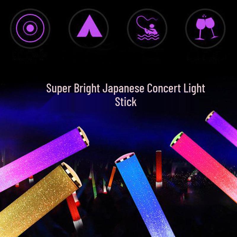 3W LED Glow Stick for Concerts - Flashing Support Stick for Japanese Fans