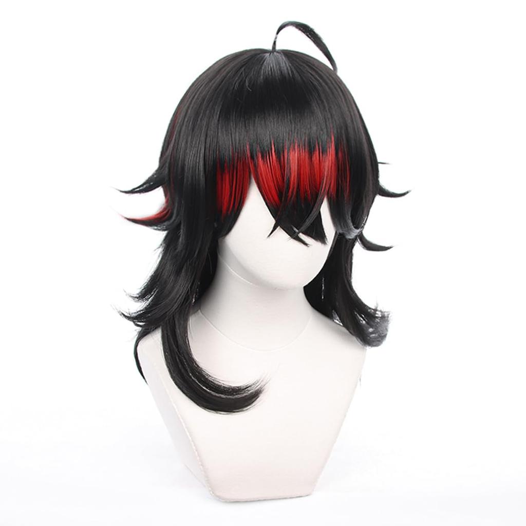 VoxAkuma Cosplay Wig, Heat-Resistant, Perfect for Cultural Festivals, School Festivals, Halloween, Christmas, and Photo Shoots. Includes Wig Net.