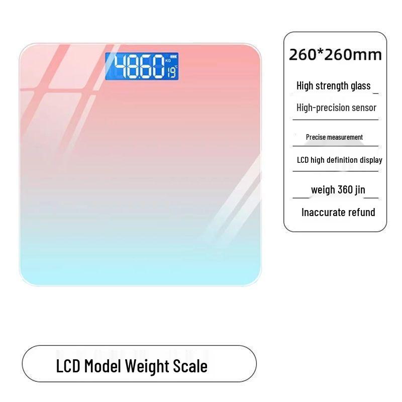 New Year’s Electronic Body Scale with Rechargeable High-Value Health Features for Household Use