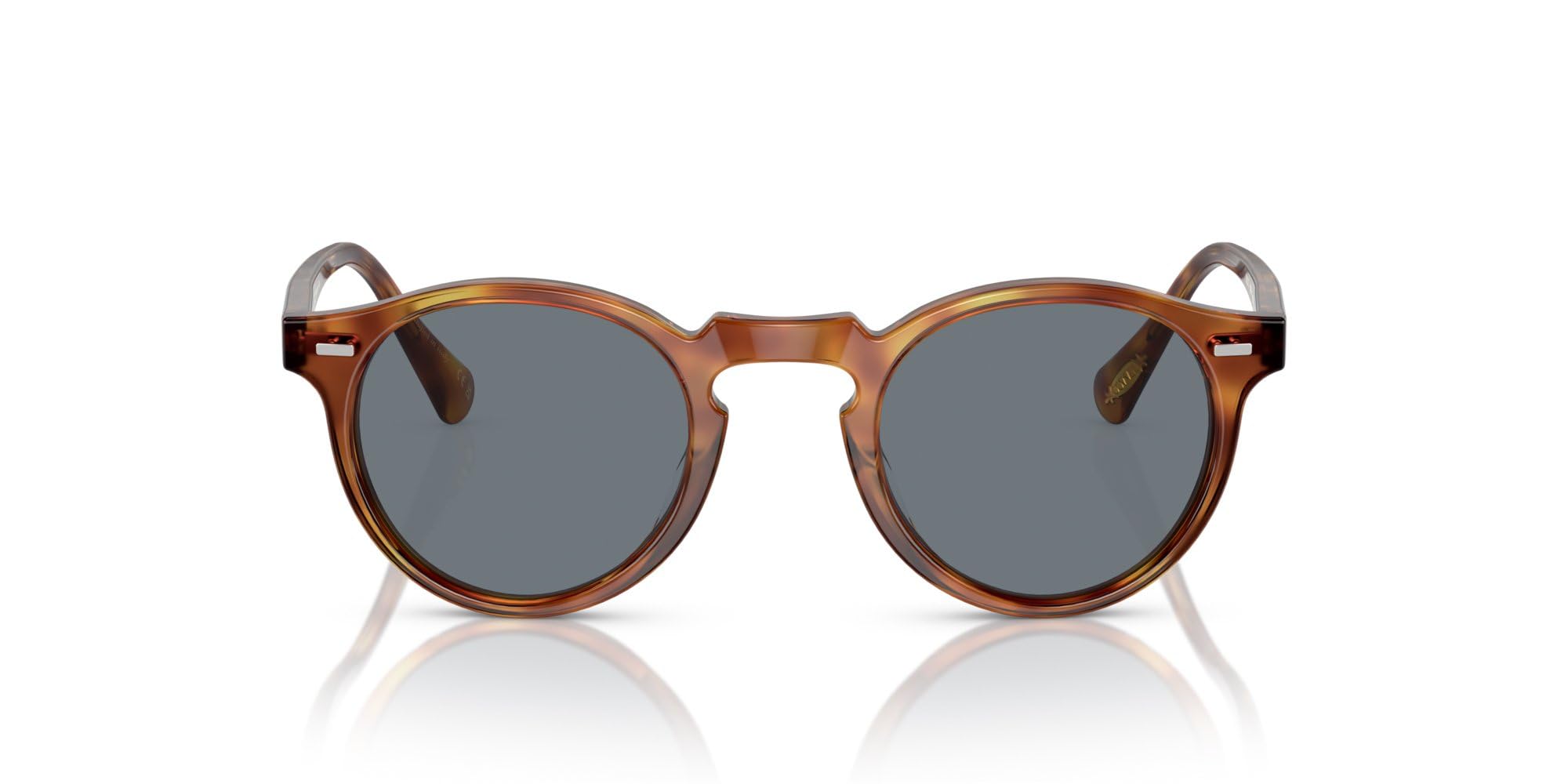 

Oliver Peoples Uni Gregory Peck Sun Light Light Semi-Matte Brown/Indigo Photochromic, Semi-Matte Brown/Indigo Photochromic, Lens-47 Bridge-23