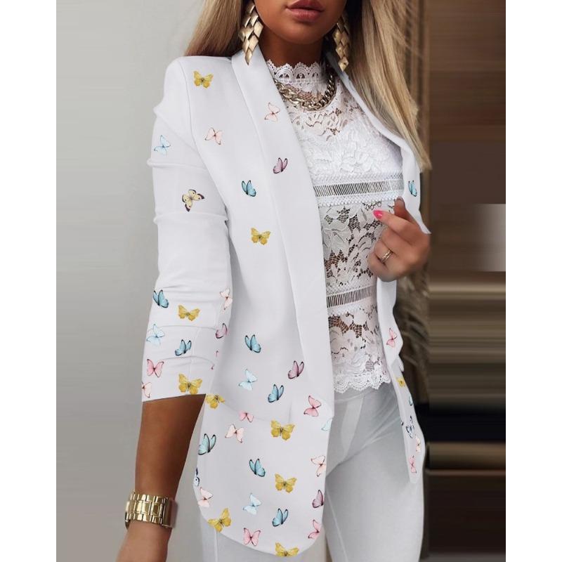 BITCED Women's Vintage Casual Autumn Winter Long Sleeve POLO Neck Jackets & Coats Unique design
