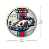 Vintage Martini Metal Tin Sign Durable Aluminum Art for Garden Porch Balcony Wall Decor