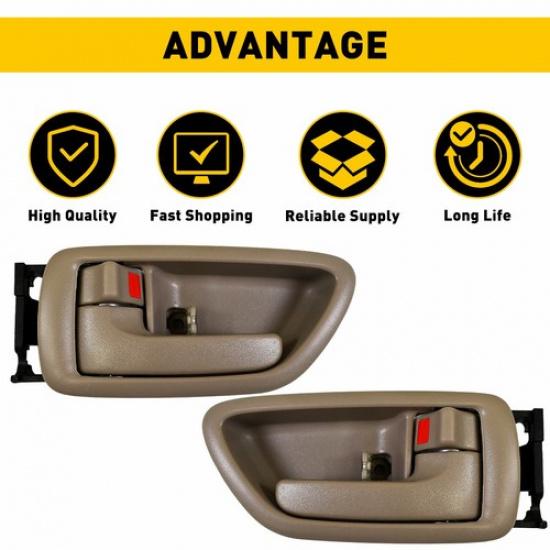 Ide Levá Pravá Klika Dveří Pro 01-07 Sequoia 04-06 Tundra Crew Cab V