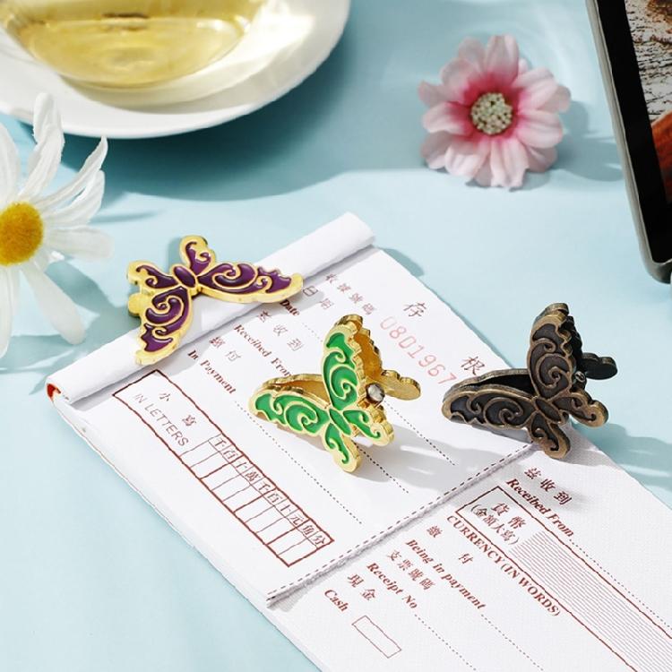 Artistic Quality Metal Document Clips Mini Size Stationery Holders Clip For Portability Assorted Colors Home School Use
