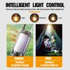 4Pcs Solar Camping Lights 3 Modes Waterproof Tent Lantern Rechargeable LED Lights for Hiking Fishing Emergency