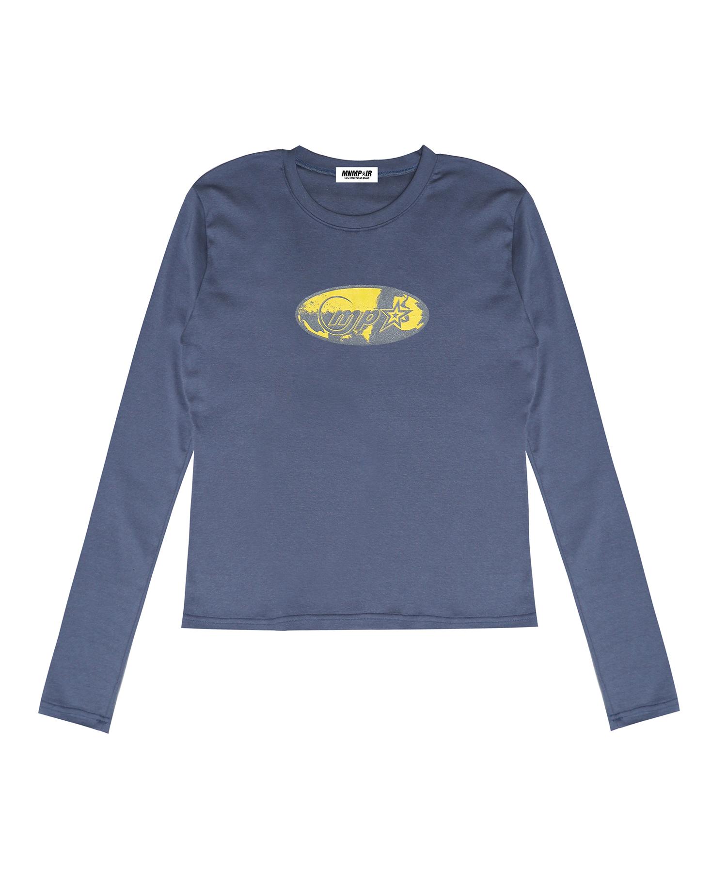 Minimal Fair Shaday Long Sleeve T-Shirt Blue Free