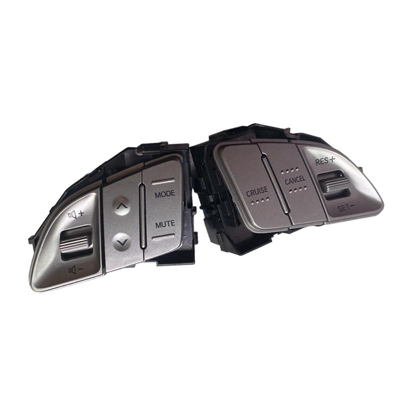Car Steering Wheel Button Panel Covers For Hyundai Tucson IX35 Left Remote Control Switch Assembly Right Remote Control Buttons buttons