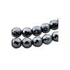 Strand of 64 Faceted Round Faceted Beads 6mm 6 Mm In Non-magnetic Hematite