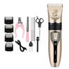Pet Hair Clipper Set Cat/Dog Grooming Pet Trimmer for Animals with Comb Attachments for Thick Fur Claw Pedicure Artifact Rechargeable Shaver