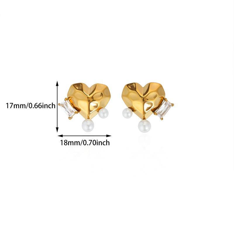 Explosive Imitation Pearl Sweet Small Fresh Mini Five-pointed Star Fashion Stud Earrings Light Luxury Earrings Earrings with Accessories