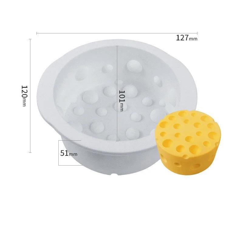 

Silicone Mold Baking Accessories Mousse Cake Mold Chocolate Fudge Dessert Pastry Baking Decoration Tool Baking Pan Cheese Shape