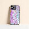 Marble Pattern Phone Case For iPhone 17, 16,15,14,13,12,11 Plus,Pro Max, Others Soft Black Cover