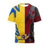 Zomer Mannen T-shirt Deadpool Wolverine Kostuum T-shirt Voor Mannen Korte Mouw Superheld Trainingsuniform Trainingspak Dames Top