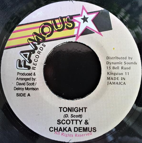 

7inch Record SCOTTY & CHAKA DEMUS - Tonight NONE Fameous Jamaica Reggae, Ska & Dub Used