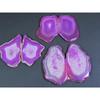 Dyed Slice Druzy Agate Matched Pair Cabochon Loose Gemstone 3Pair Lot 236Cts A-714