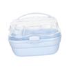 Hamsters Travel Carry Cage Carrying ° Transparent Window Versatile for Hedgehog