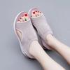 Damen Sandalen Leichte Keilschuhe für Damen Sommersandalen Plateauschuhe mit Absatz Sandalias Mujer Lässige Sommerschuhe