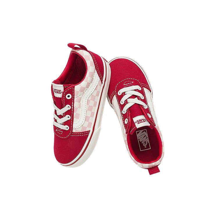 Vans Comfortable Versatile Low-Top Walking Shoes Baby Sneaker Red VN0A5KY8RDP