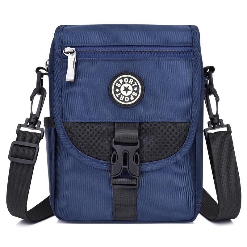

Мужская сумка, модные маленькие холщовые повседневные сумки, мужские сумки-мессенджеры через плечо для мужчин, кошельки и сумки синий