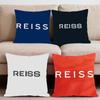 British Brand R-Reiss Cushion Cover Premium Comfort Reversible Pillow Cove -Two In One Design for Any Room & Car Interior