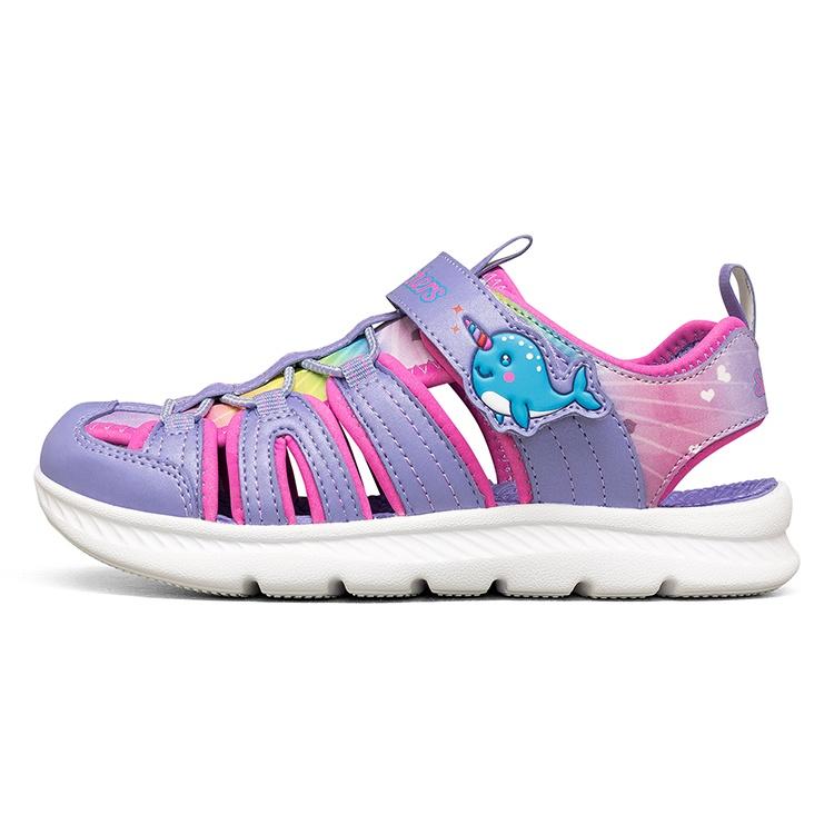 (GS) Skechers C-Flex Sandal Dazzling Explorer Purple Multi Kids 302721L-LVMT EU 32