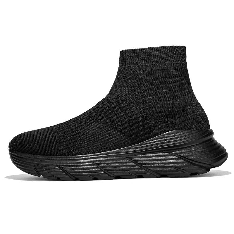Jinjiang platform socks shoes four seasons breathable and comfortable large size lightweight casual sports shoes