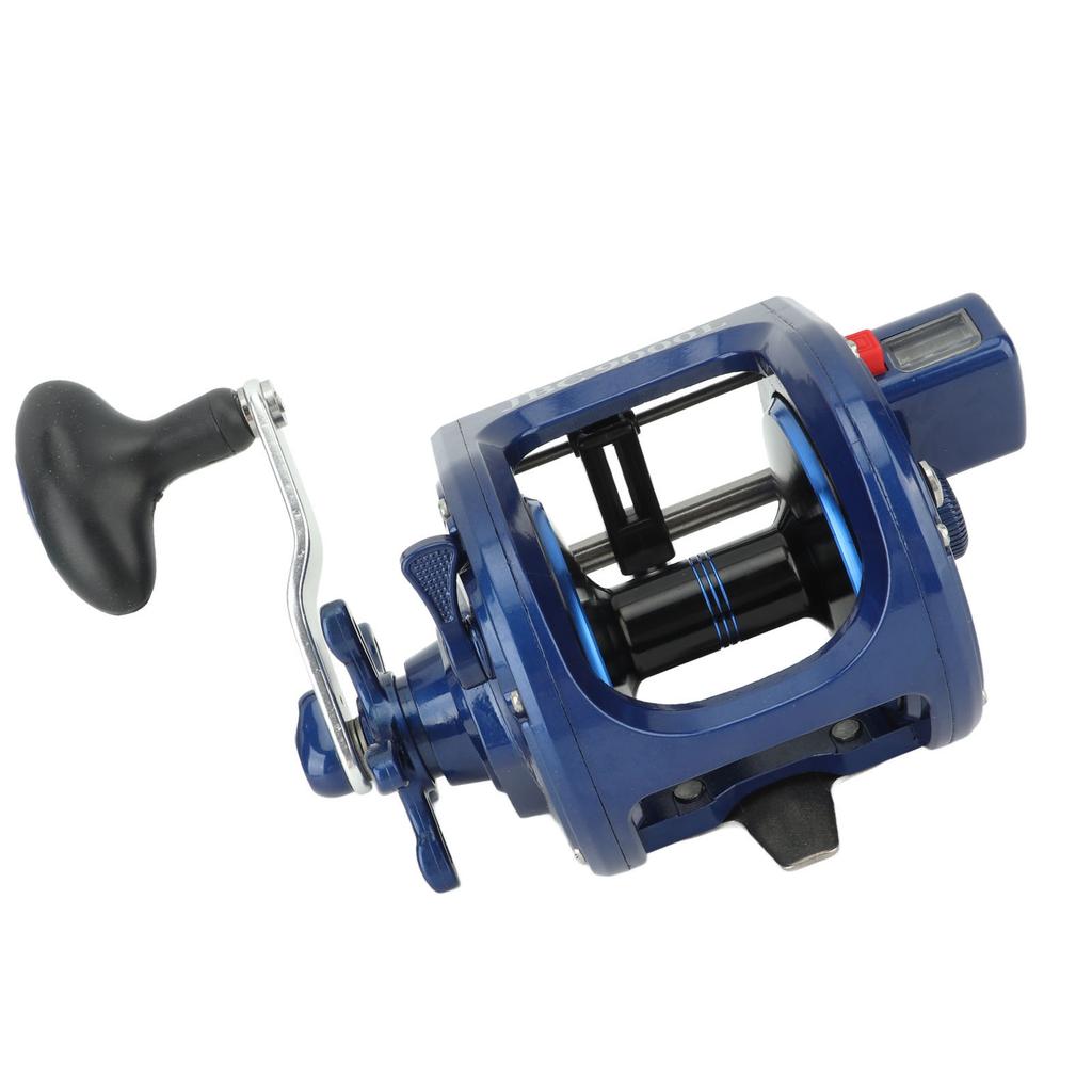 Baitcasting Fishing Reel Round Baitcaster Reel Smooth Powerful Saltwater Inshore Surf Trolling Reel JBC9000L