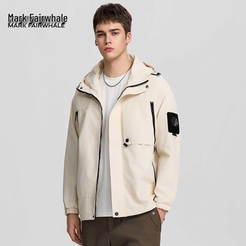 

Mark Fairwhale Men s Casual Hooded Jacket XL